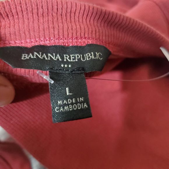 Banana Republic Pink Tank Top Size Large NWT - Picture 4 of 9